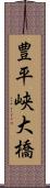 豊平峡大橋 Scroll