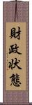 財政状態 Scroll