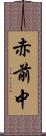 赤前中 Scroll