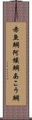 赤魚鯛 Scroll