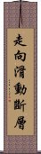 走向滑動斷層 Scroll