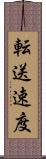 転送速度 Scroll