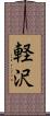 軽沢 Scroll