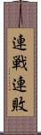 連戦連敗 Scroll