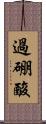 過硼酸 Scroll