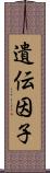 遺伝因子 Scroll