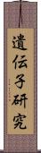 遺伝子研究 Scroll