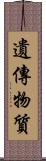 遺傳物質 Scroll