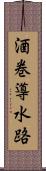 酒巻導水路 Scroll