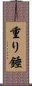 重り Scroll