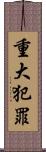 重大犯罪 Scroll