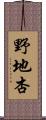野地杏 Scroll