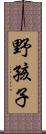 野孩子 Scroll