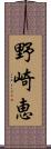 野崎恵 Scroll