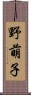 野萌子 Scroll