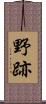 野跡 Scroll