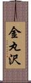 金丸沢 Scroll