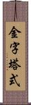 金字塔式 Scroll