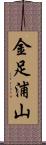 金足浦山 Scroll