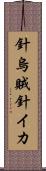 針烏賊 Scroll