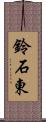 鈴石東 Scroll