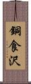 銅食沢 Scroll