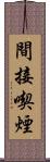 間接喫煙 Scroll