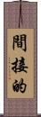 間接的 Scroll