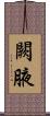 闕腋 Scroll
