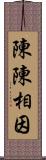 陳陳相因 Scroll