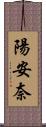 陽安奈 Scroll