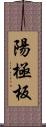 陽極板 Scroll