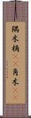 隅木 Scroll