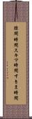 隙間時間 Scroll