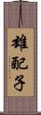 雄配子 Scroll