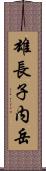 雄長子内岳 Scroll