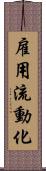 雇用流動化 Scroll