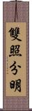 雙照分明 Scroll