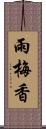 雨梅香 Scroll