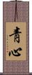 靑心 Scroll