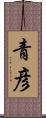 青彦 Scroll