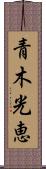 青木光恵 Scroll
