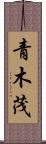 青木茂 Scroll