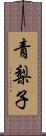青梨子 Scroll