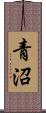 青沼 Scroll