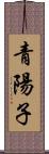 青陽子 Scroll