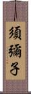 須彌子 Scroll