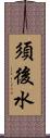 須後水 Scroll