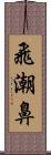 飛潮鼻 Scroll