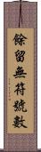 餘留無符號數 Scroll
